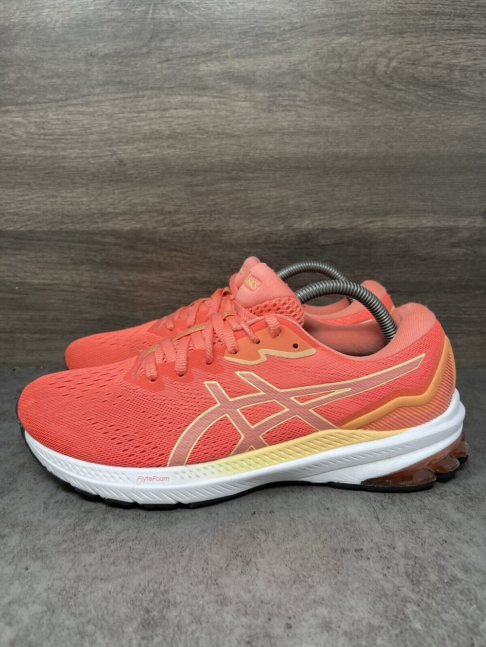 ASICS Gel Kayano 29 Womens Size 7.5 Papaya Orange Stability Running 1012B272